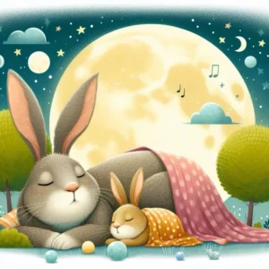 Люблю аж до Місяця: Історія Зайченятка та Зайчихи