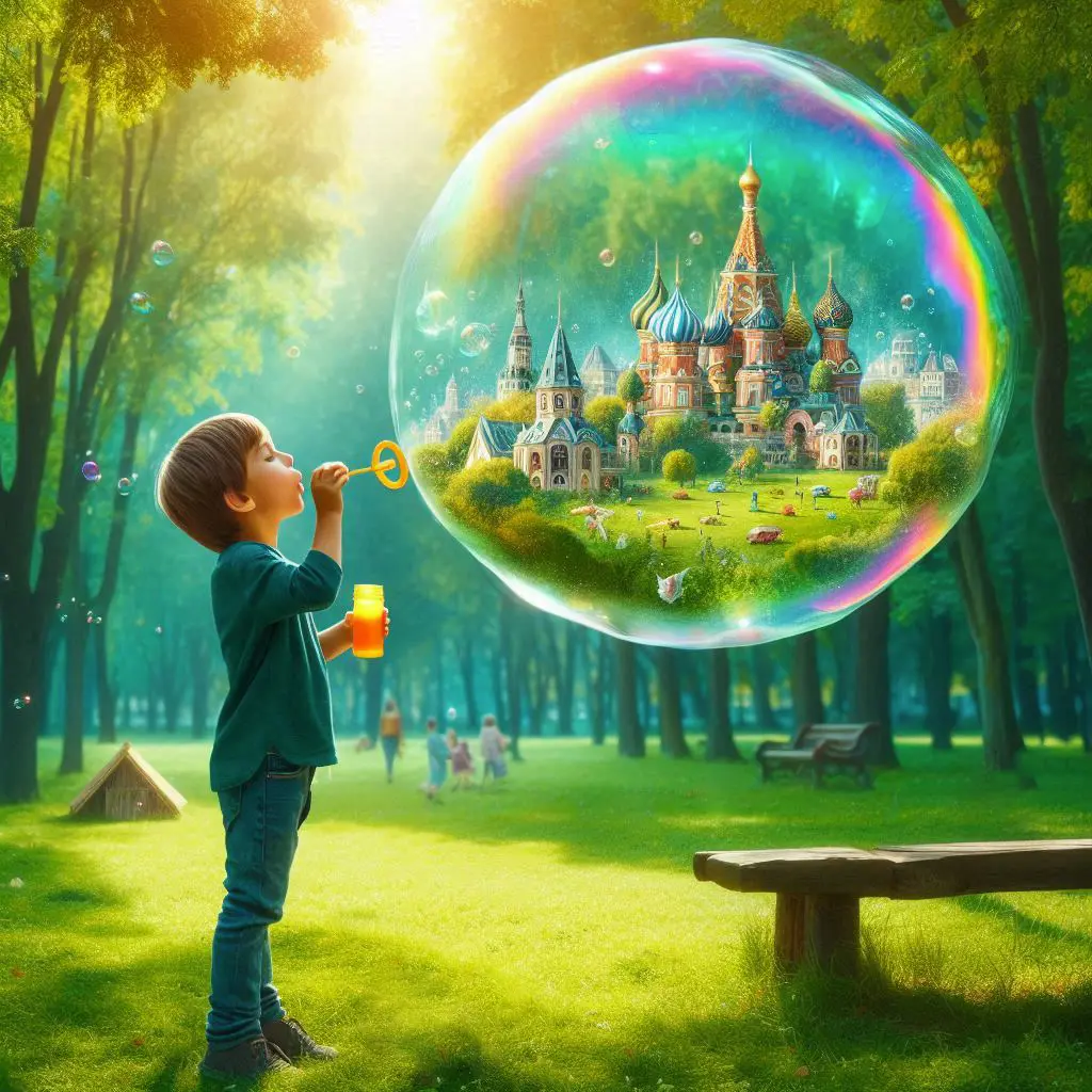 Секрет величезних мильних бульбашок