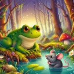 Жабка й Мишка.Пригода на ставку Казки про тварин для дітей