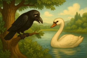 Як Ворон мріяв стати Лебедем