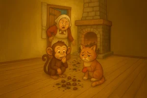 Хитра Мавпочка і довірливий Котик