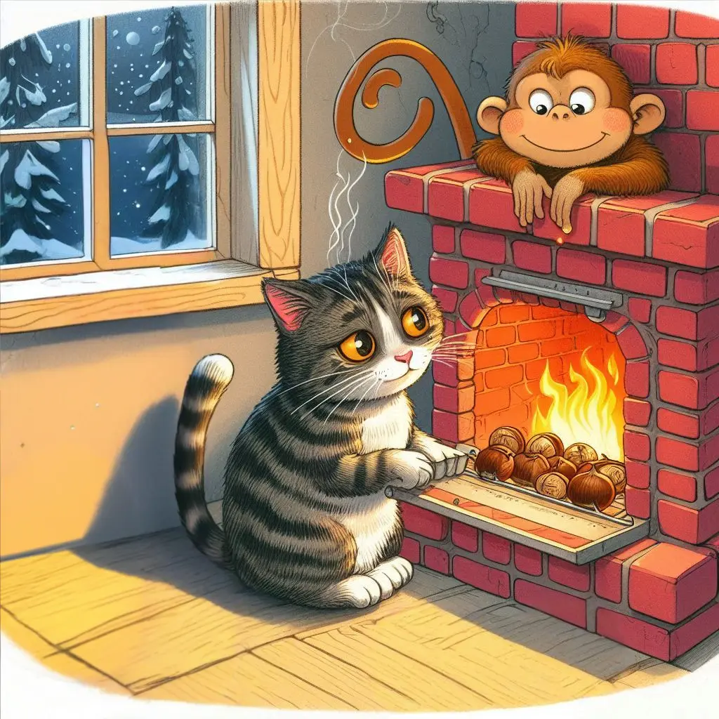 Хитра Мавпочка і довірливий Котик