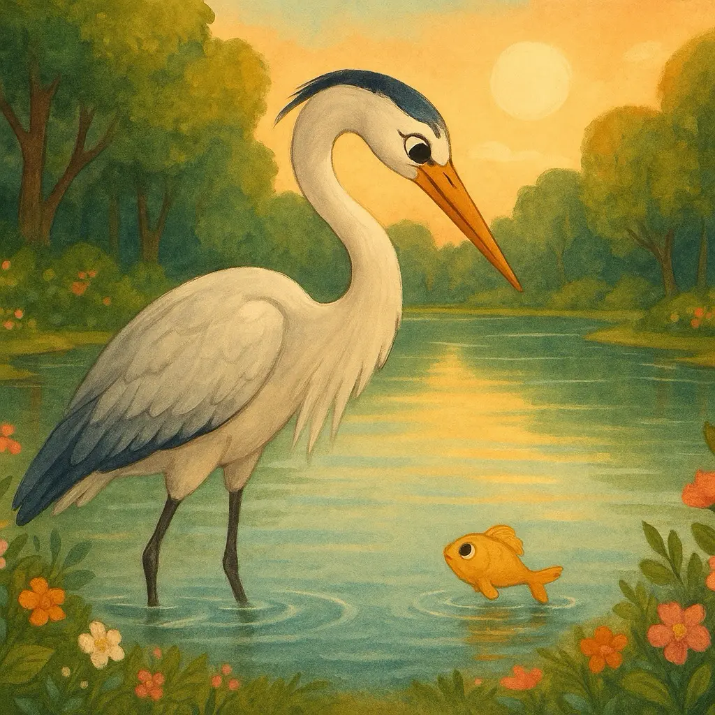 Перебірлива Чапля