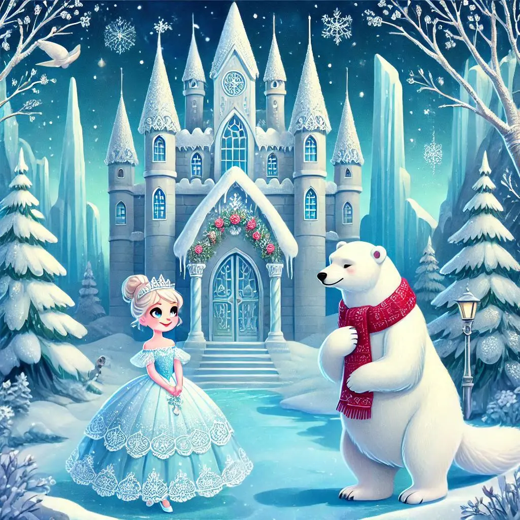 kazka pro prynczesu. podorozh za snigom. zymova kazka pro smilyvist i dyvo