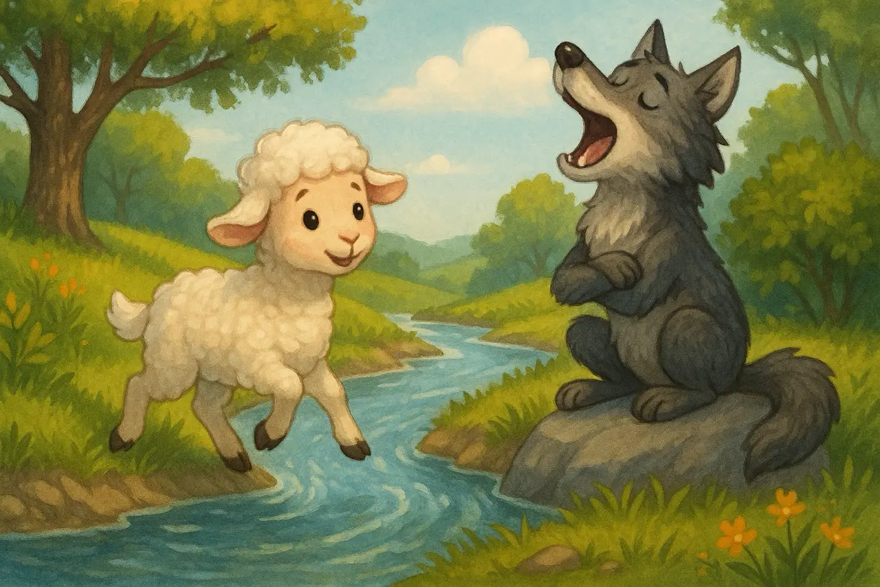 Як Ягня врятувалося від Вовка