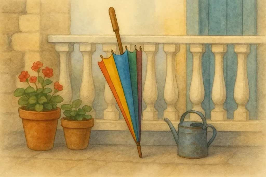 Казка для дітей. Парасолька, що мріяла літати 1