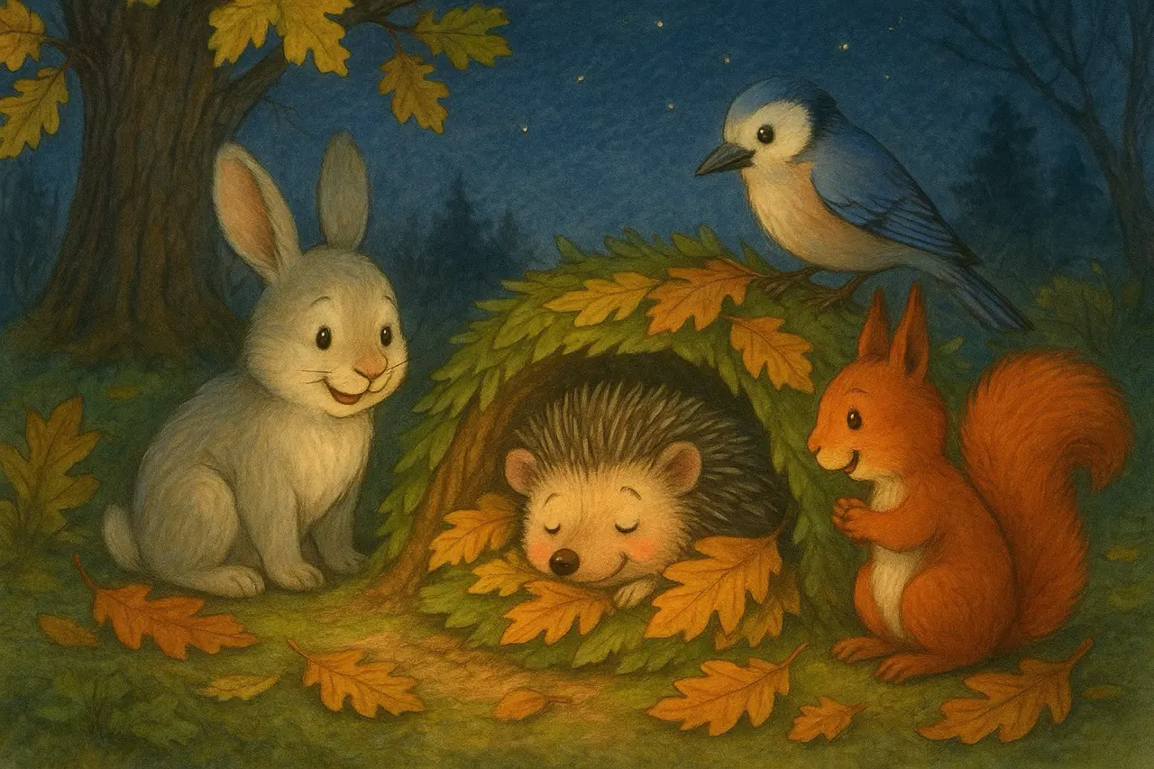 Їжачок, що ніяк не міг заснути