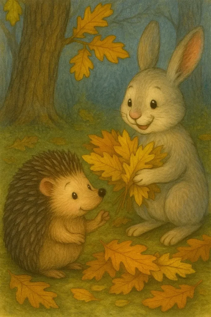 Казка на ніч для дітей. Їжачок, що ніяк не міг заснути 4