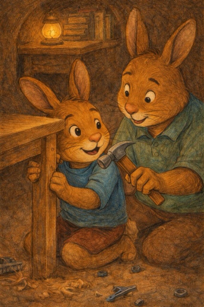 Казка на ніч Новорічне бажання Зайчика Мрійка