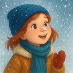 Казка про зиму. Хрустинка перша сніжинка зими.4