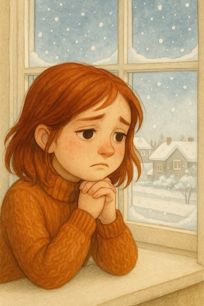 Казка. Хрустинка перша сніжинка зими 7 (1)