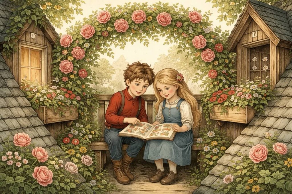 Оповідання друге. Хлопчик та дівчинка — велике