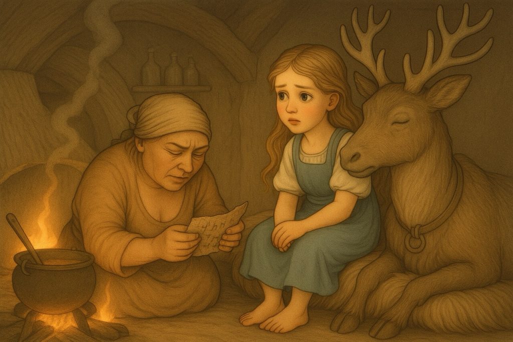 Оповідання шосте. Лапландка і фінка — велике