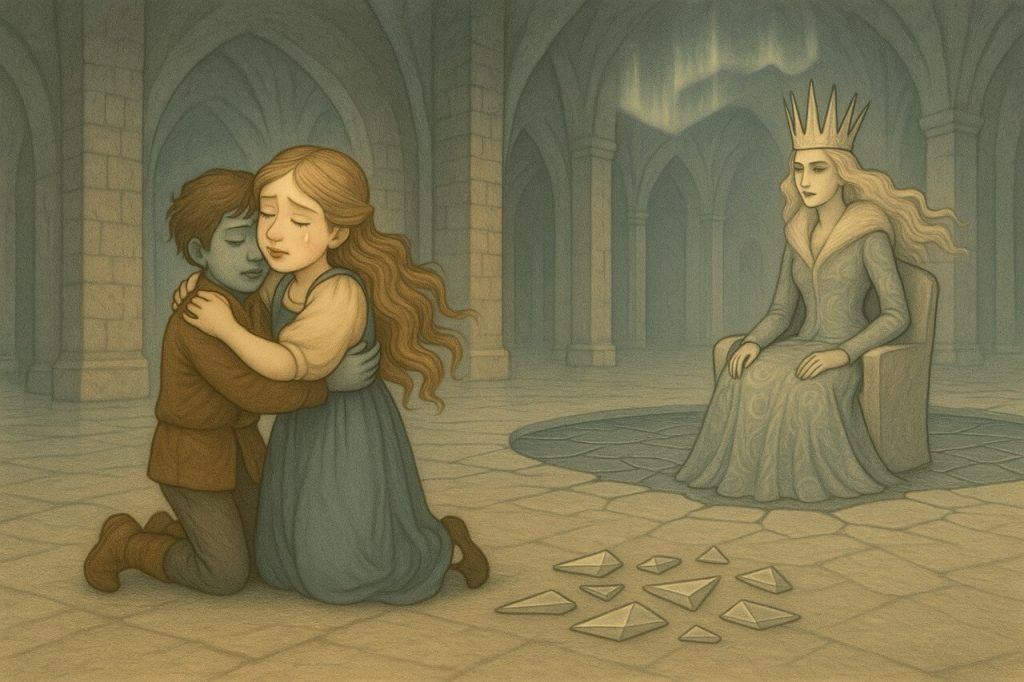 Оповідання сьоме. Що було в замку Снігової Королеви, і що трапилося потім — велике