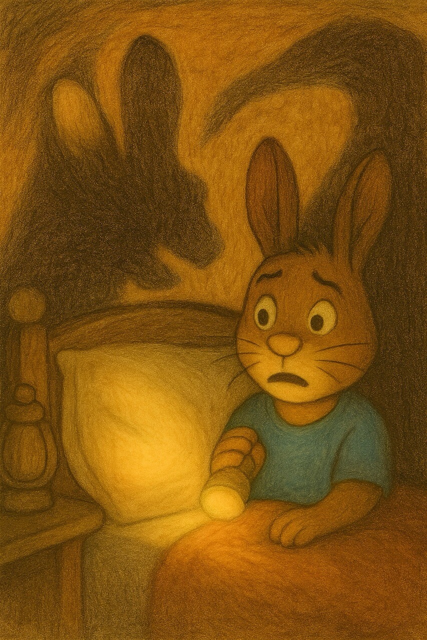 Зайчик Мрійко і страх великої тіні 4