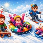 Казка для дітей. Зимові перегони на Сміливій горі 