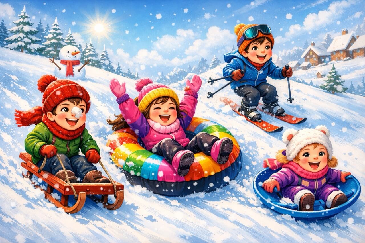 Зимові перегони на Сміливій горі