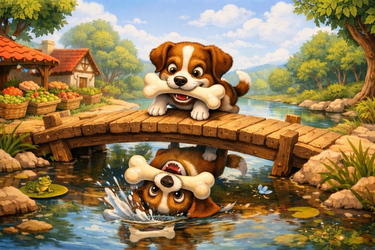 Песик і втрачена кістка