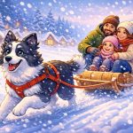 Казка про відважного пса Айса і снігову пригоду 3